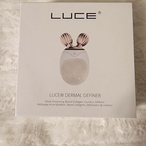 Luce Dermal Definer, Anti-Aging Facial Cleansing + Roller